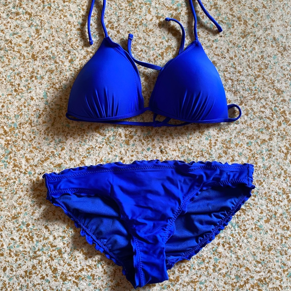 Royal blue Bikini